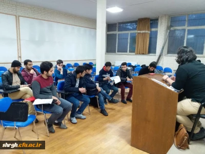 برگزاری کلاس تئاتر در کارگاه آموزشی جهت افراد علاقمند