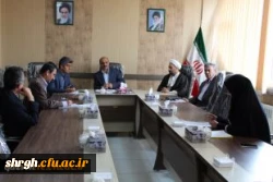 برگزاری اولین جلسه شورای فرهنگی دانشگاه فرهنگیان استان قزوین درسال 97 2