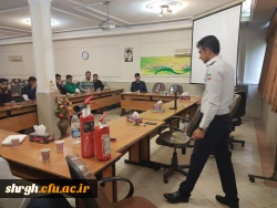 برگزاری کلاس اطفای حریق در پردیس شهید رجائی  6