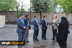 بازدیدچهارساعته مدیرکل امور دانشجویی سازمان مرکزی ازقسمت های مختلف پردیس های دانشگاه فرهنگیان استان قزوین 2