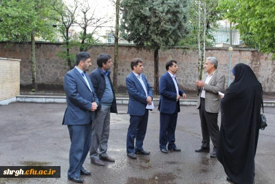 بازدیدچهارساعته مدیرکل امور دانشجویی سازمان مرکزی ازقسمت های مختلف پردیس های دانشگاه فرهنگیان استان قزوین