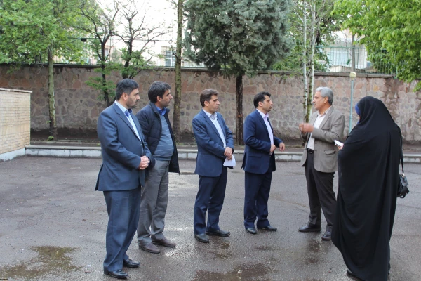 بازدیدچهارساعته مدیرکل امور دانشجویی سازمان مرکزی ازقسمت های مختلف پردیس های دانشگاه فرهنگیان استان قزوین 2