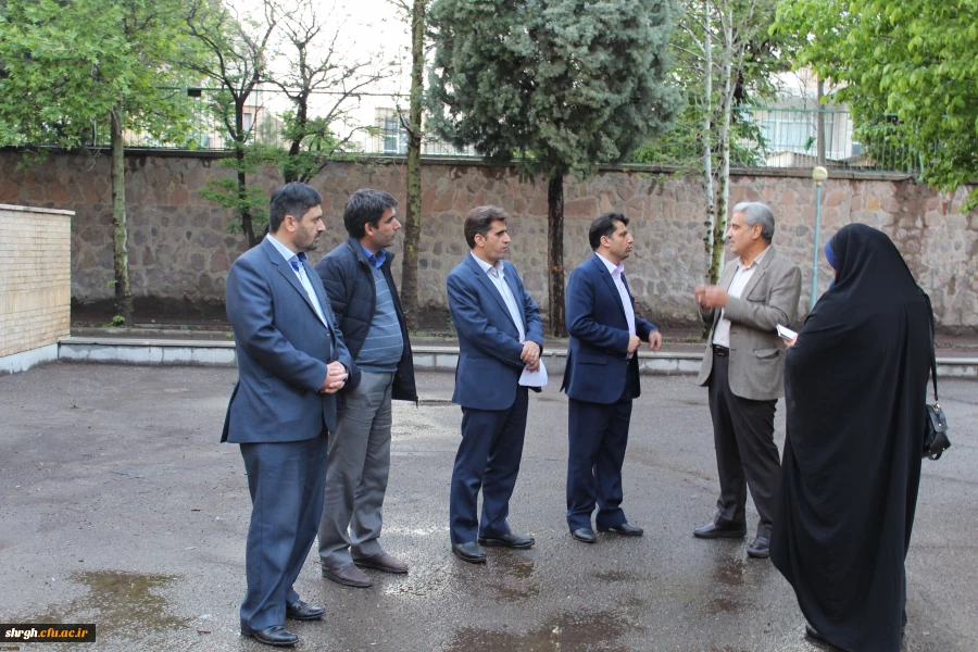 بازدیدچهارساعته مدیرکل امور دانشجویی سازمان مرکزی ازقسمت های مختلف پردیس های دانشگاه فرهنگیان استان قزوین 2