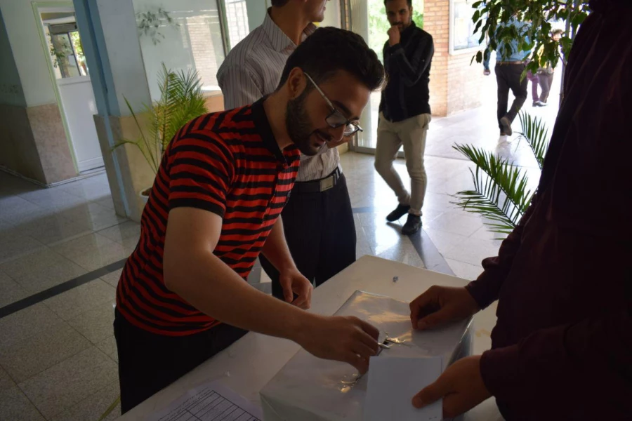 انتخابات کانون ها در پردیس شهید رجائی قزوین 4