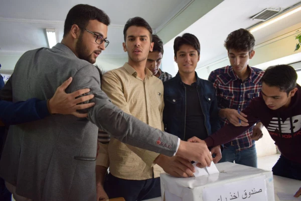 انتخابات کانون ها در پردیس شهید رجائی قزوین 5