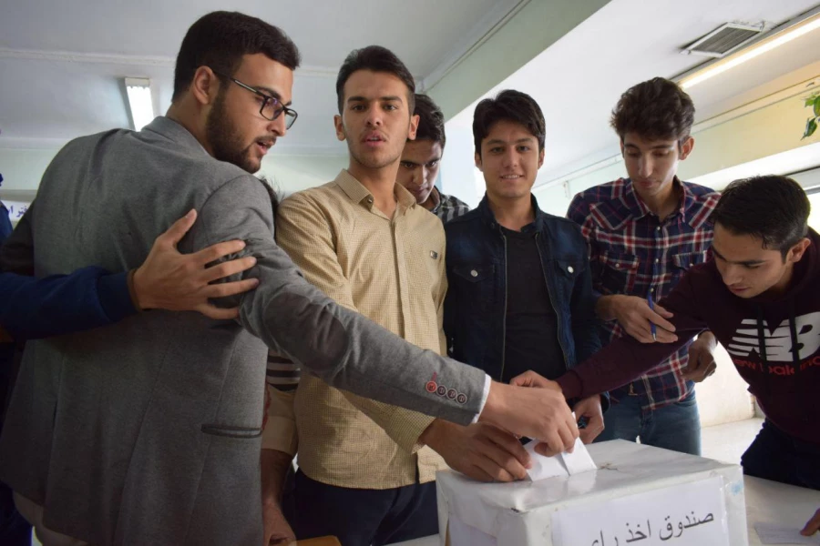 انتخابات کانون ها در پردیس شهید رجائی قزوین 5