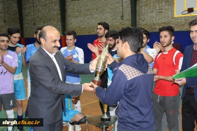 برگزاری مسابقات فوتسال دانشجویی جام معلم دردانشگاه فرهنگیان استان قزوین