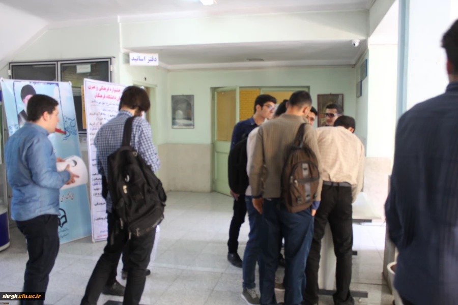 برگزاری انتخابات شورای صنفی دانشجویان درپردیس شهیدرجایی قزوین 2