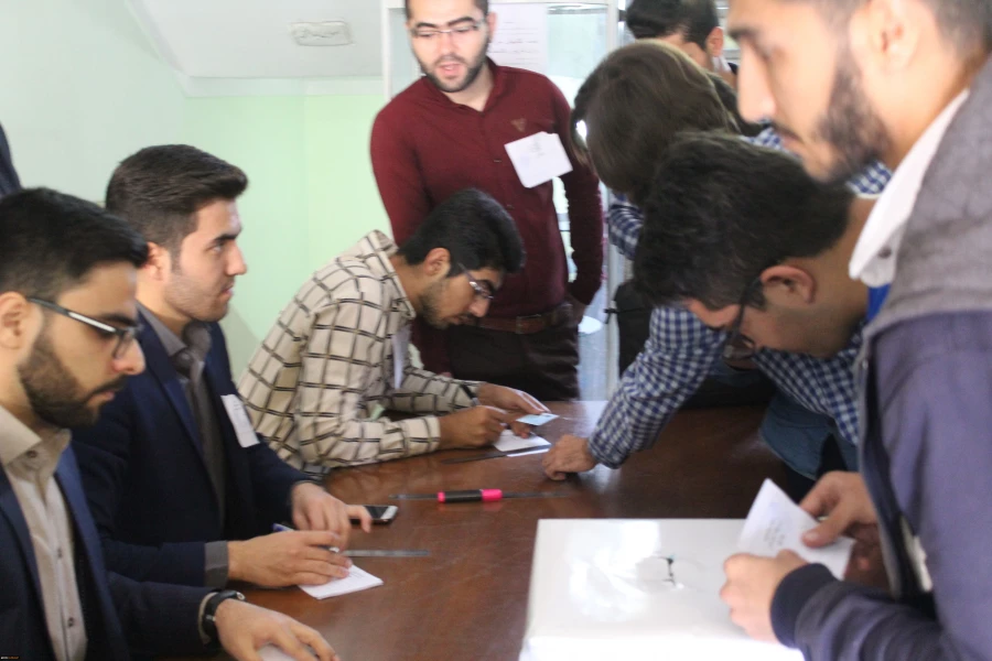 برگزاری انتخابات شورای صنفی دانشجویان درپردیس شهیدرجایی قزوین 4