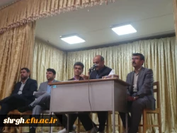 برگزاری جلسه پرسش وپاسخ دانشجویان پردیس های شهیدرجایی بامسئولین دانشگاه 2