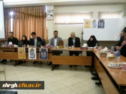 مراسم بزرگداشت حکیم ابوالقاسم فردوسی و پاسداشت زبان و ادب فارسی، در پردیس شهید رجائی برگزار گردید. 7