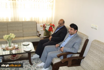 عیادت مدیریت امور پردیس های استان قزوین ازآقای شعبانی همکار پیشکسوت دانشگاه