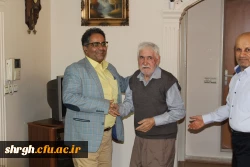 عیادت مدیریت امور پردیس های استان قزوین ازآقای شعبانی همکار پیشکسوت دانشگاه 4