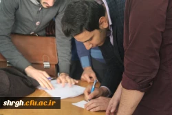 استقرارتیمهای تبلیغاتی دانشگاه فرهنگیان استان قزوین درپایگاه های انتخاب رشته کنکوردرسراسراستان 2