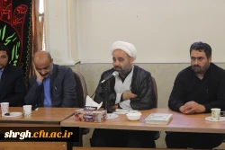 دردانشگاه فرهنگیان استان قزوین برگزارشد: مراسم سخنرانی وعزاداری به مناسبت هفتمین روز شهادت امام حسین (ع)ویاران باوفای ایشان 2