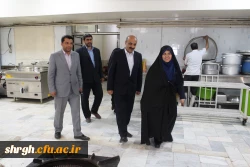 افتتاح دوسرای دانشجویی بهسازی شده دردانشگاه فرهنگیان استان قزوین توسط خانم دکتر علی نژاد معاونت دانشجویی 3