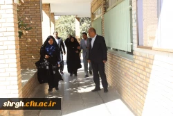 افتتاح دوسرای دانشجویی بهسازی شده دردانشگاه فرهنگیان استان قزوین توسط خانم دکتر علی نژاد معاونت دانشجویی 4