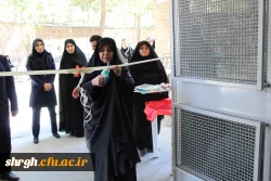 افتتاح دوسرای دانشجویی بهسازی شده دردانشگاه فرهنگیان استان قزوین توسط خانم دکتر علی نژاد معاونت دانشجویی 2