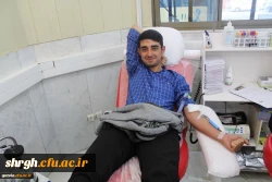 اهدای خون مدیریت،کارکنان ودانشجویان دانشگاه فرهنگیان استان قزوین 2