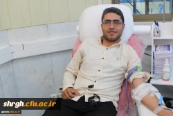اهدای خون مدیریت،کارکنان ودانشجویان دانشگاه فرهنگیان استان قزوین 8