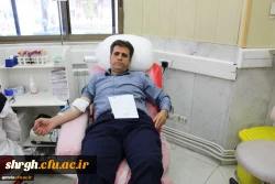 اهدای خون مدیریت،کارکنان ودانشجویان دانشگاه فرهنگیان استان قزوین 9