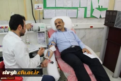 اهدای خون مدیریت،کارکنان ودانشجویان دانشگاه فرهنگیان استان قزوین 10