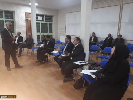 برگزاری دوره اساتید کارورزی دردانشگاه فرهنگیان استان قزوین 5