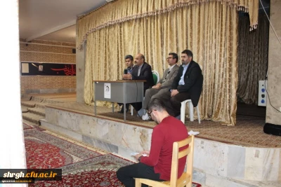 دردانشگاه فرهنگیان استان قزوین برگزارشد جلسه پرسش وپاسخ دانشجویان پردیس شهیدرجایی بامسئولین دانشگاه