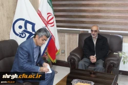 دیدار مدیریت امور پردیس های استان بااستاد آرام که 18سال رییس تربیت معلم قزوین بودند 5