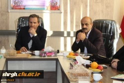 نشست دکتر طاهری نیا معاون پژوهشی دانشگاه فرهنگیان کشور با اساتید واعضای هیئت علمی دانشگاه فرهنگیان استان قزوین 3