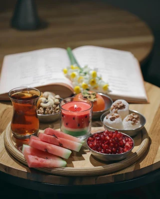 برگزاری مراسم شب چله (یلدا ) جهت دانشجویان خوابگاهی
نمازخانه پردیس شهید رجائی 2