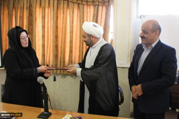 انتصاب سرپرست جدید پردیس بنت الهدی صدر قزوین 9