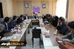 دیدارصمیمی دکتر روشندل معاون آموزشی وتحصیلات تکمیلی دانشگاه فرهنگیان کشور بااعضای هیئت علمی دانشگاه فرهنگیان استان قزوین 2