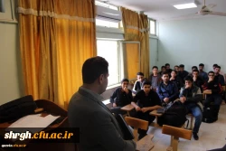 دیدارصمیمی دکتر روشندل معاون آموزشی وتحصیلات تکمیلی دانشگاه فرهنگیان کشور بااعضای هیئت علمی دانشگاه فرهنگیان استان قزوین 7