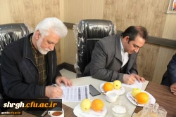 انعقاد تفاهم نامه همکاری مابین جمعیت هلال احمر استان و دانشگاه فرهنگیان استان 6