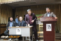 جلسه پرسش وپاسخ دانشجویان پردیس شهیدرجایی قزوین بامسئولین هسته گزینش اداره کل آموزش وپرورش استان 5