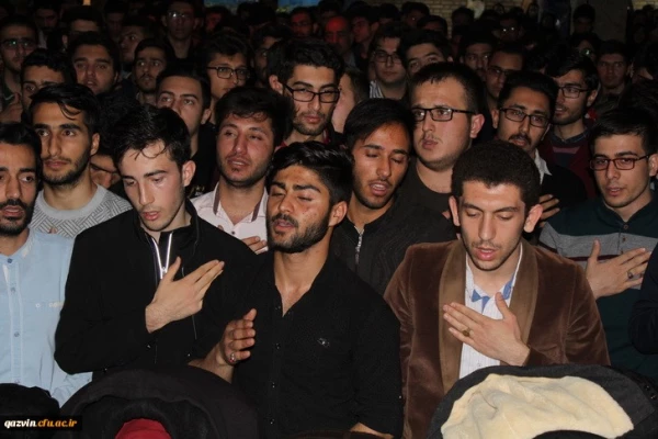 استقبال ووداع باشکوه وعاشقانه اساتید کارکنان ودانشجویان دانشگاه فرهنگیان استان قزوین با سردارشهید مدافع حرم حمیدمحمدرضایی 3