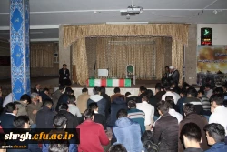 استقبال ووداع باشکوه وعاشقانه اساتید کارکنان ودانشجویان دانشگاه فرهنگیان استان قزوین با سردارشهید مدافع حرم حمیدمحمدرضایی 11