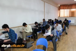 برگزاری بخش کتبی بیست ونهمین جشنواره فرهنگی اجتماعی دانشجویان دررشته های نه گانه عترت ومعارف دینی دردانشگاه فرهنگیان استان قزوین 2