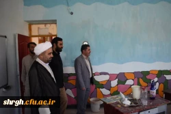 دکتر مشهدی سرپرست امور پردیس های دانشگاه فرهنگیان استان قزوین با حضور درمحل اردوی جهادی دانشجویان این دانشگاه در مناطق محروم شهرستان آوج از نزدیک درجریان فعالیت های آنان قرار گرفت. 8