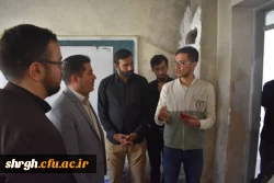 دکتر مشهدی سرپرست امور پردیس های دانشگاه فرهنگیان استان قزوین با حضور درمحل اردوی جهادی دانشجویان این دانشگاه در مناطق محروم شهرستان آوج از نزدیک درجریان فعالیت های آنان قرار گرفت. 9