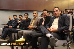 ویژه برنامه با شکوه 13آبان روز ملی مبارزه بااستکبار جهانی با حضور استاد عبدخدایی ازمبارزین برجسته دوران ستمشاهی درسالن آمفی تئاتر دانشگاه فرهنگیان استان قزوین برگزار شد. 4