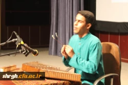 ویژه برنامه با شکوه 13آبان روز ملی مبارزه بااستکبار جهانی با حضور استاد عبدخدایی ازمبارزین برجسته دوران ستمشاهی درسالن آمفی تئاتر دانشگاه فرهنگیان استان قزوین برگزار شد. 6