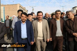 راهپیمایی مسئولین اساتید ودانشجویان دانشگاه فرهنگیان استان قزوین به همراه مردم انقلابی وهمیشه درصحنه قزوین علیه اغتشاش گران وآشوبگران واربابان آنها 8