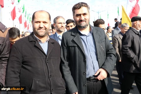 راهپیمایی مسئولین اساتید ودانشجویان دانشگاه فرهنگیان استان قزوین به همراه مردم انقلابی وهمیشه درصحنه قزوین علیه اغتشاش گران وآشوبگران واربابان آنها 11