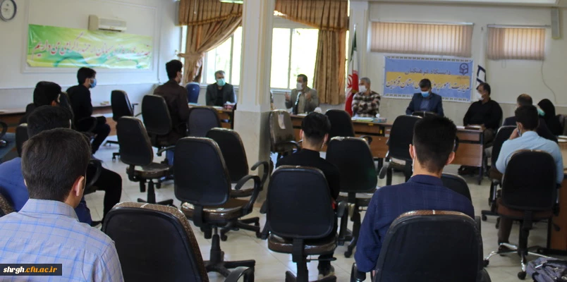 جلسه هماهنگی آموزشی شروع نیمسال اول تحصیلی 1400-1399 با نمایندگان دانشجویان پردیس شهید رجایی 2